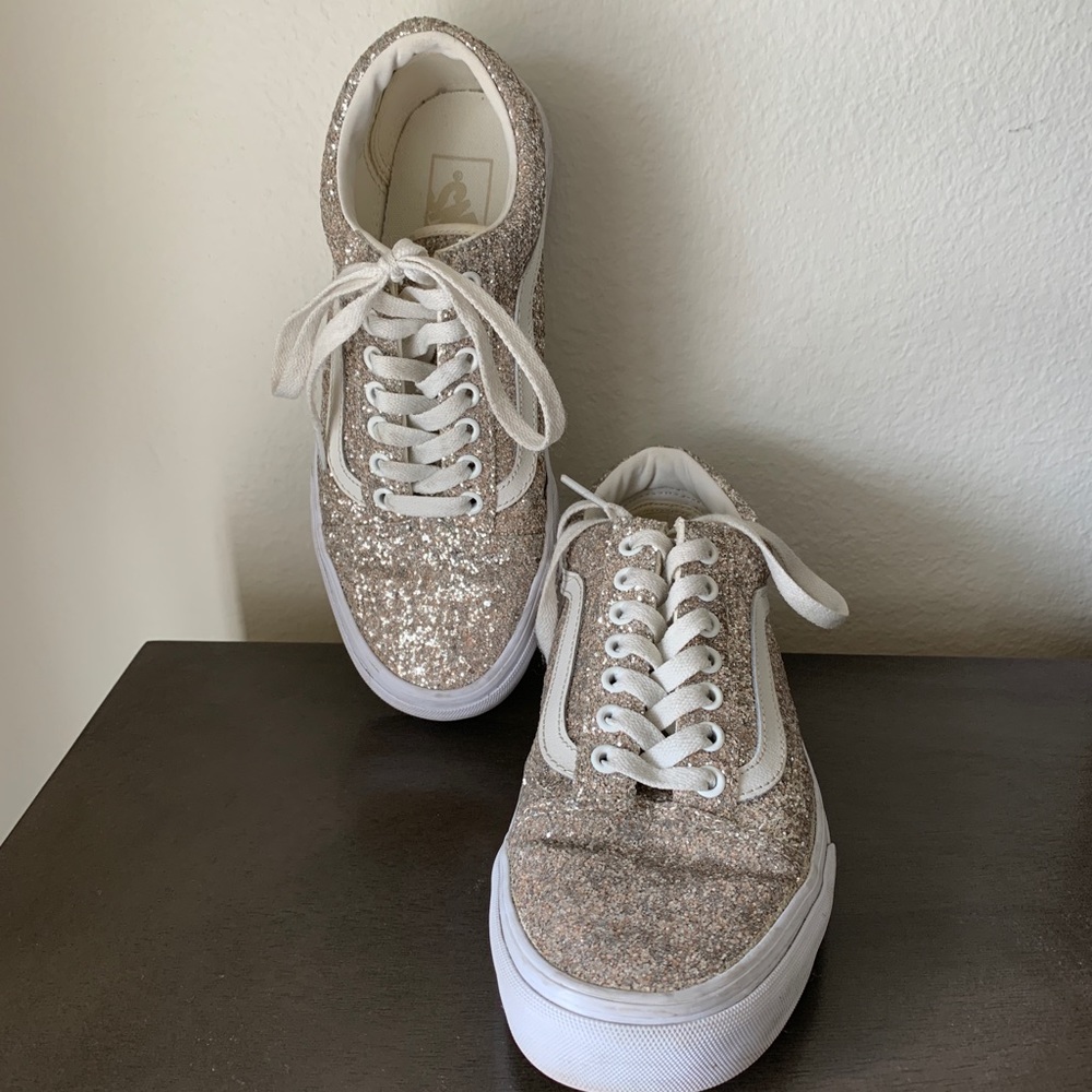 Vans Gold Glitter